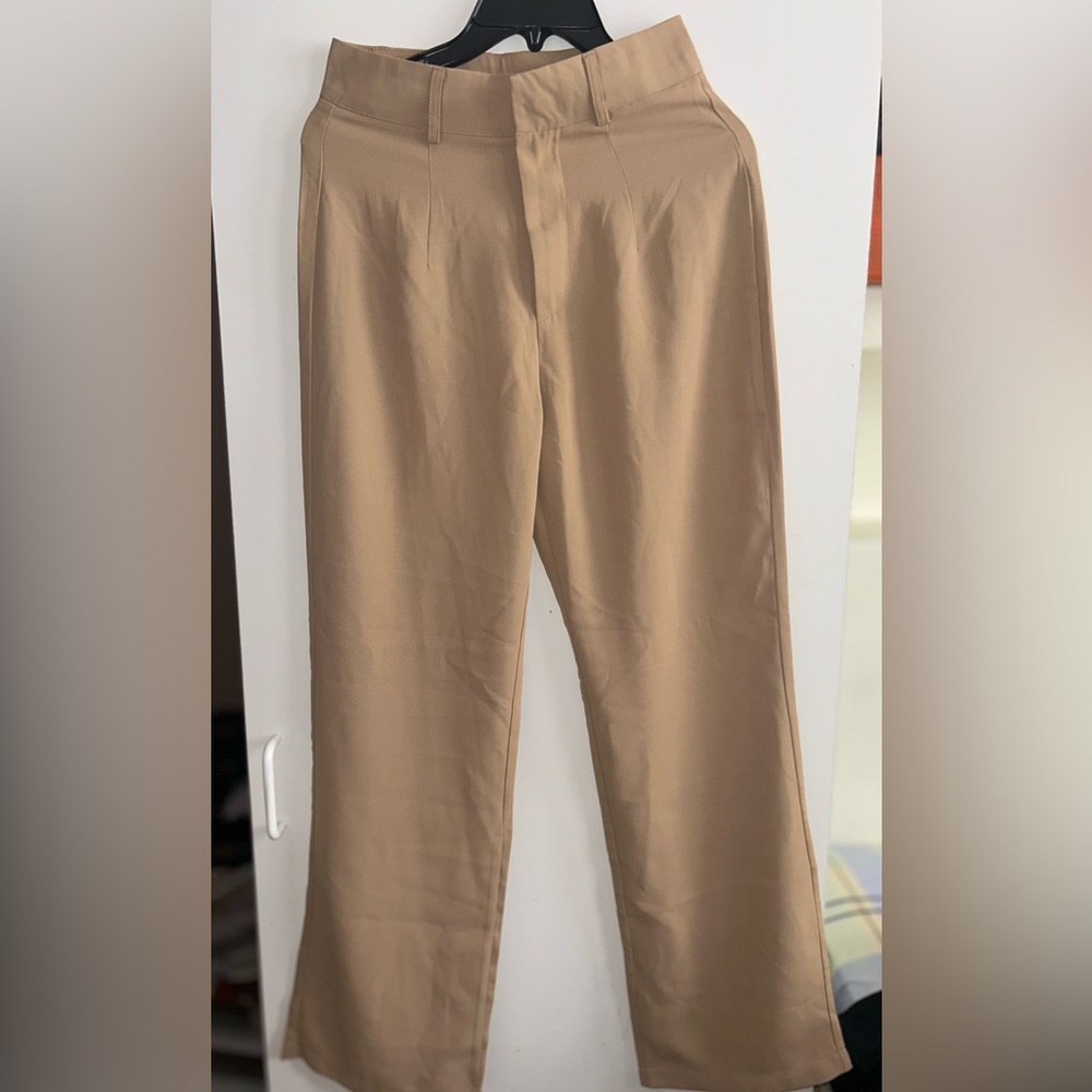 SHEIN Women’s Classic Khaki Chinos